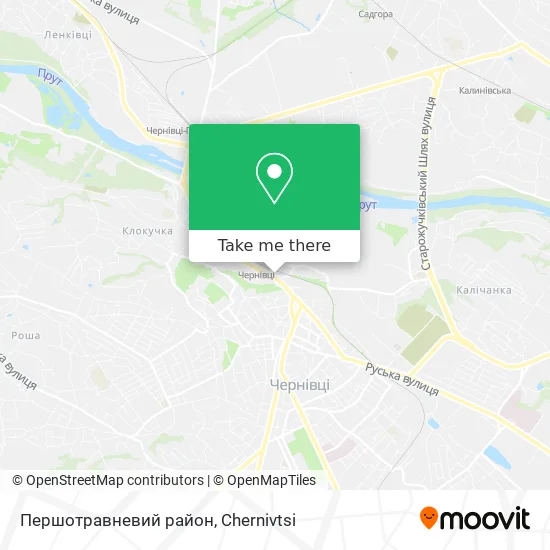 Першотравневий район map