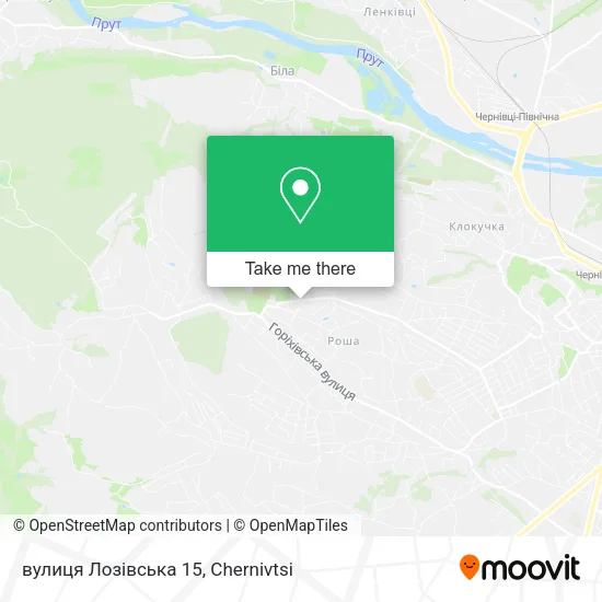 Карта вулиця Лозівська 15