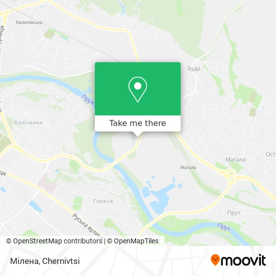 Мілена map