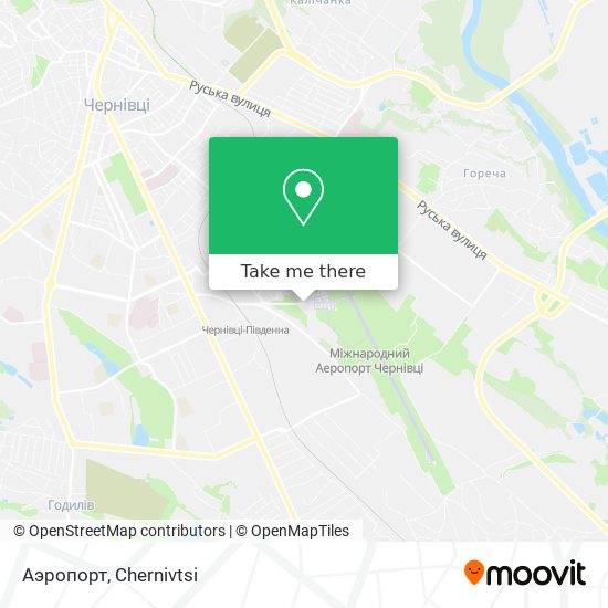 Аэропорт map