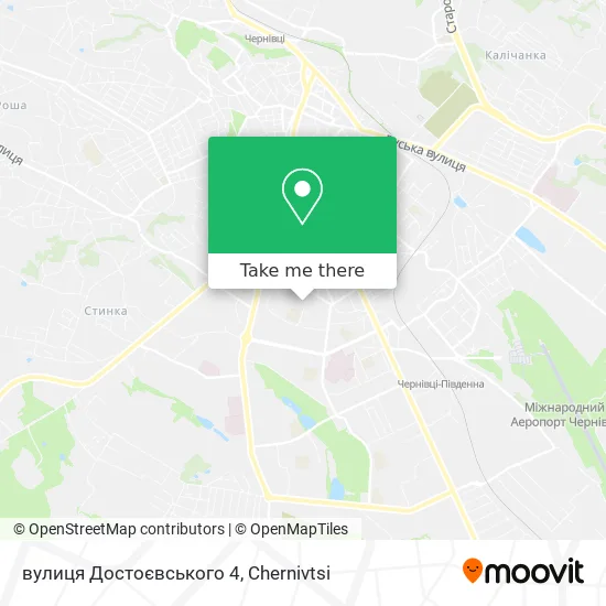 вулиця Достоєвського 4 map