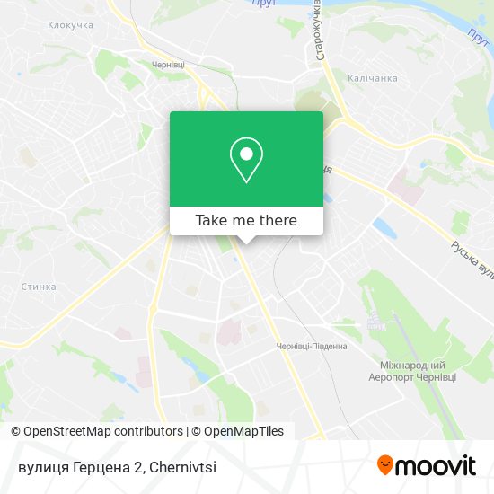 вулиця Герцена 2 map