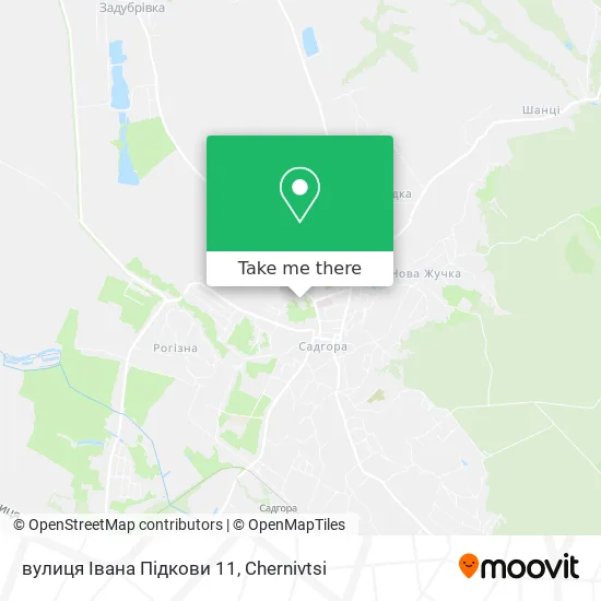 вулиця Івана Підкови 11 map