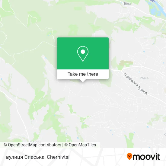 Карта вулиця Спаська