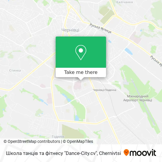 Школа танців та фітнесу "Dance-City.cv" map