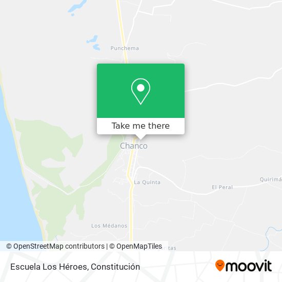 Escuela Los Héroes map