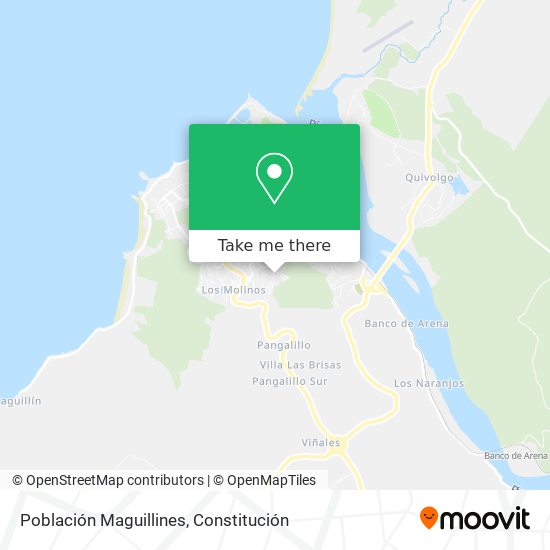 Población Maguillines map