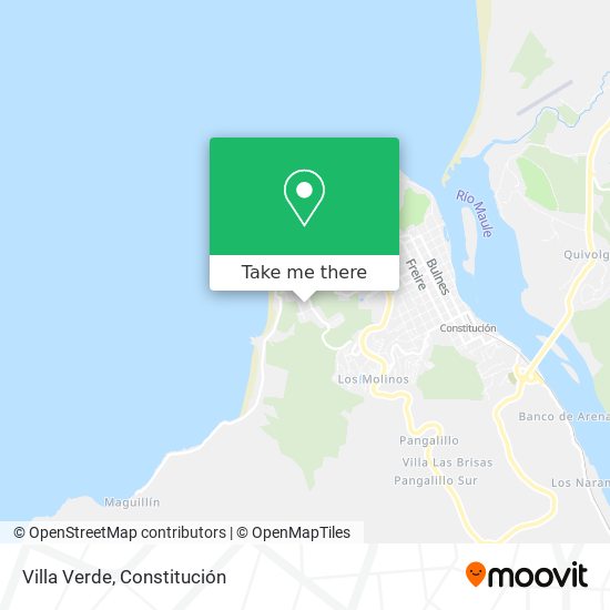 Villa Verde map