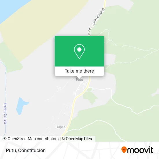 Putú map