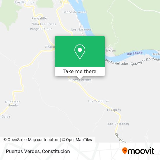 Mapa de Puertas Verdes