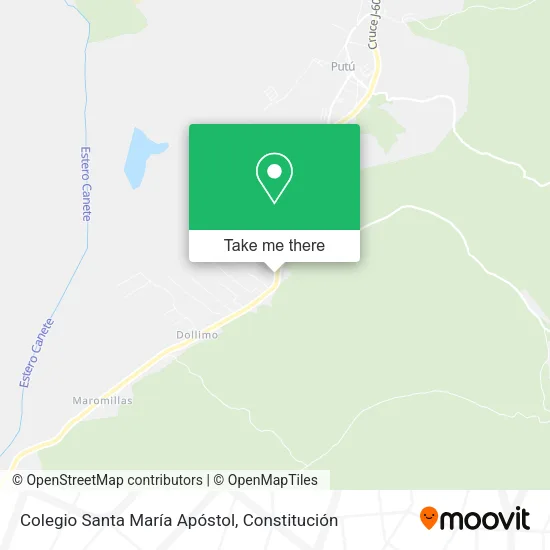 Colegio Santa María Apóstol map