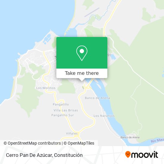 Mapa de Cerro Pan De Azúcar