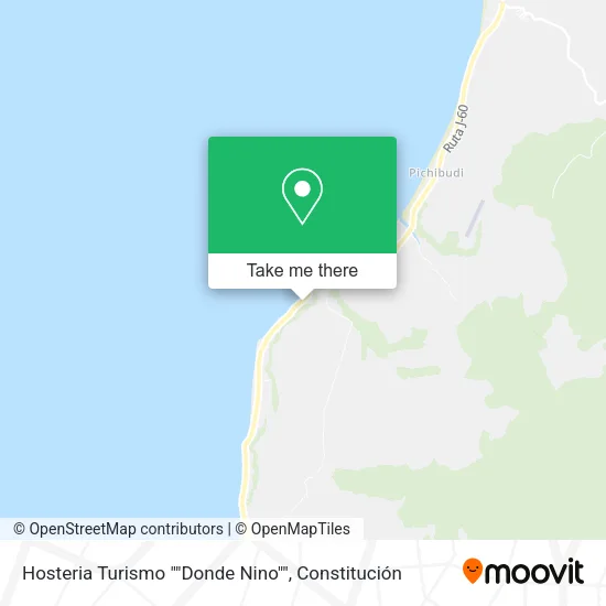 Hosteria Turismo ""Donde Nino"" map