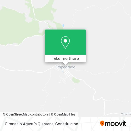 Gimnasio Agustín Quintana map