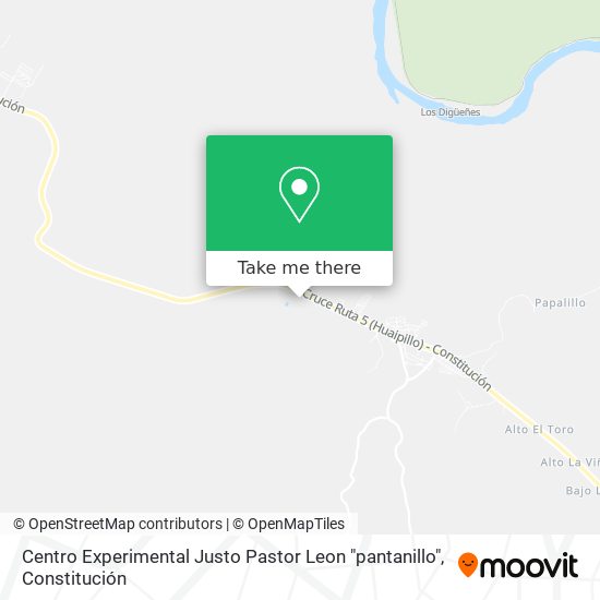 Centro Experimental Justo Pastor Leon "pantanillo" map