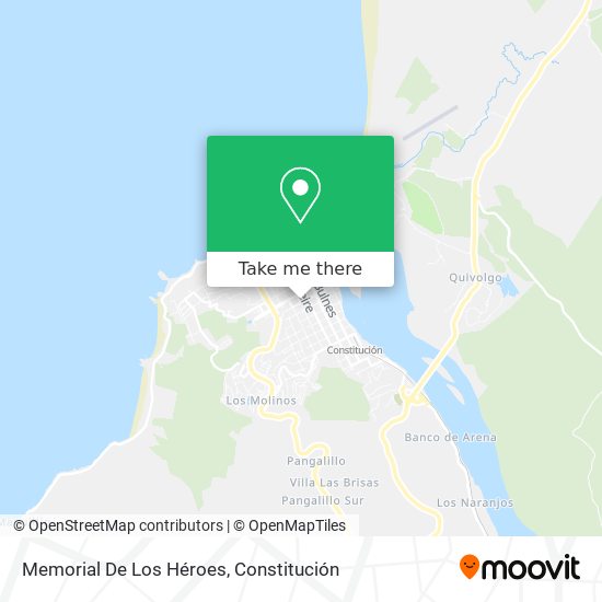 Memorial De Los Héroes map
