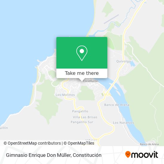 Gimnasio Enrique Don Müller map