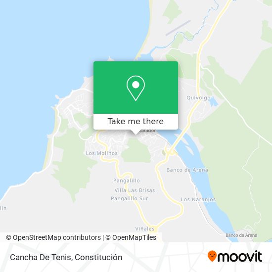 Mapa de Cancha De Tenis
