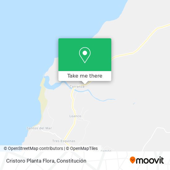 Cristoro Planta Flora map