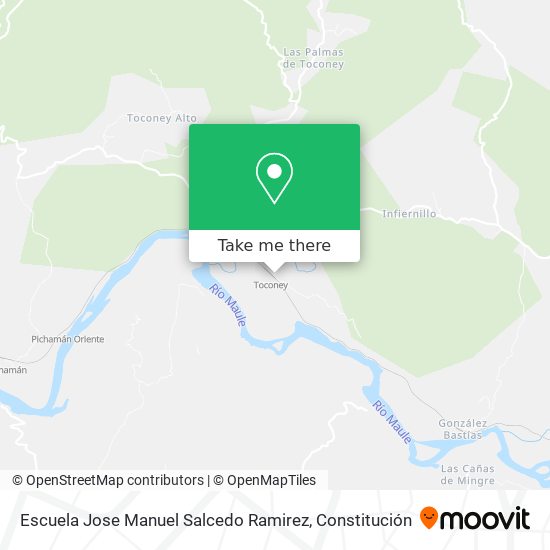 Escuela Jose Manuel Salcedo Ramirez map