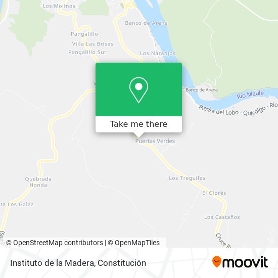 Instituto de la Madera map