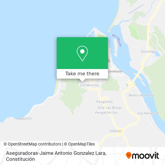 Aseguradoras-Jaime Antonio Gonzalez Lara map