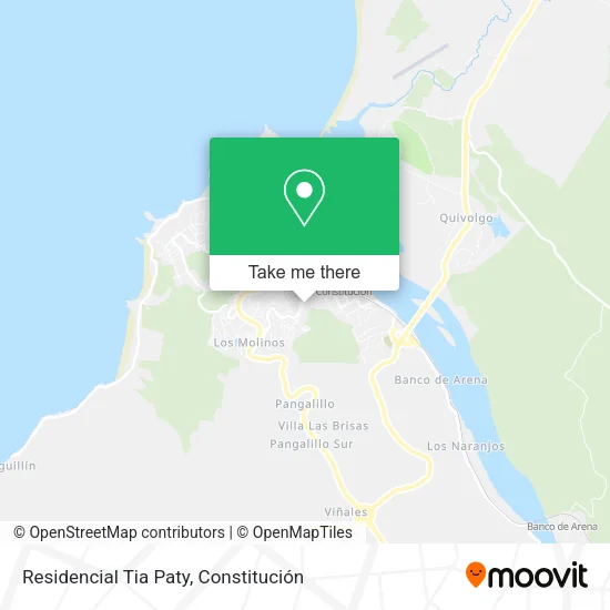 Mapa de Residencial Tia Paty