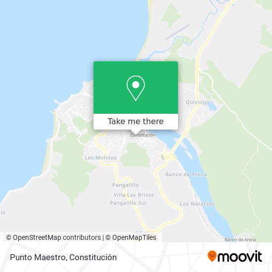 Mapa de Punto Maestro