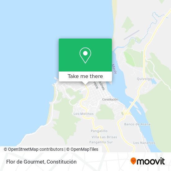 Flor de Gourmet map