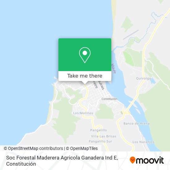 Mapa de Soc Forestal Maderera Agricola Ganadera Ind E