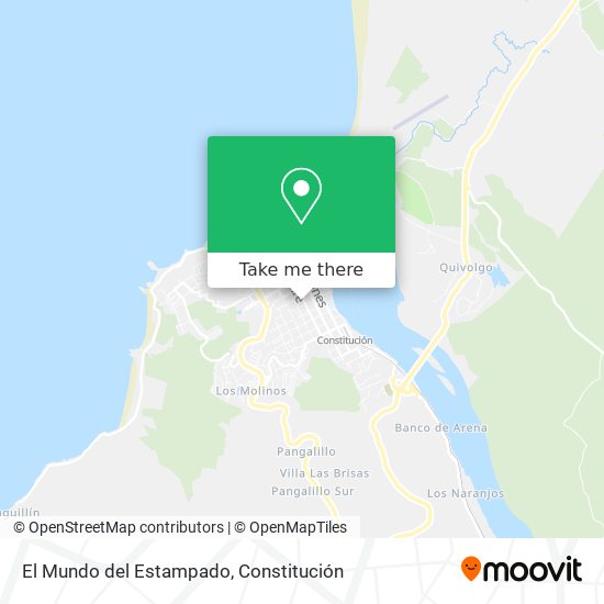 El Mundo del Estampado map