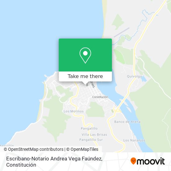 Escribano-Notario Andrea Vega Faúndez map