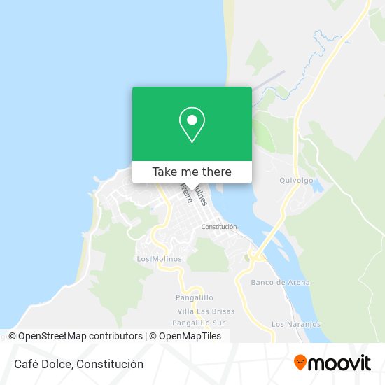 Café Dolce map