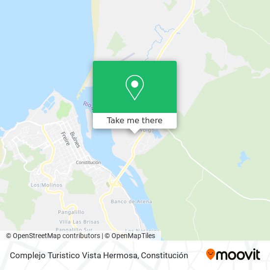 Complejo Turistico Vista Hermosa map