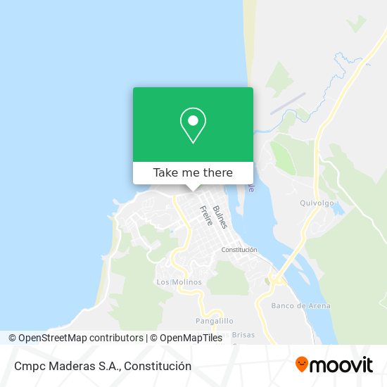 Cmpc Maderas S.A. map
