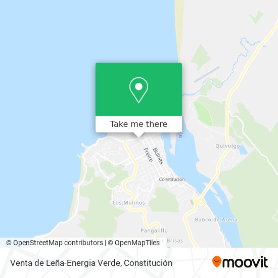 Venta de Leña-Energia Verde map