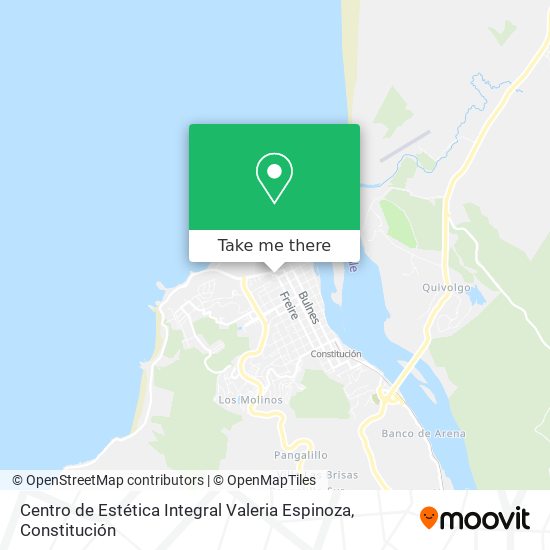 Mapa de Centro de Estética Integral Valeria Espinoza