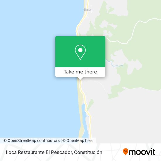 Iloca Restaurante El Pescador map
