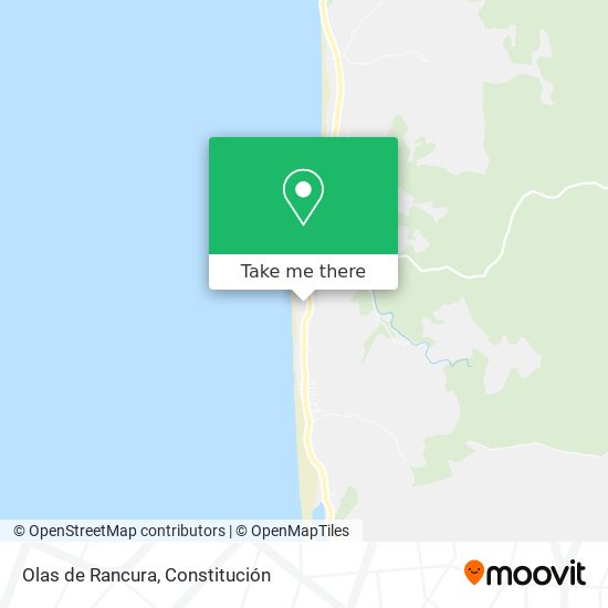 Olas de Rancura map