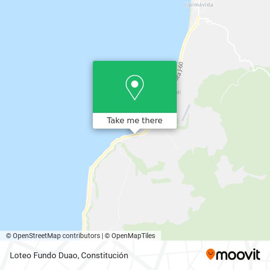 Mapa de Loteo Fundo Duao