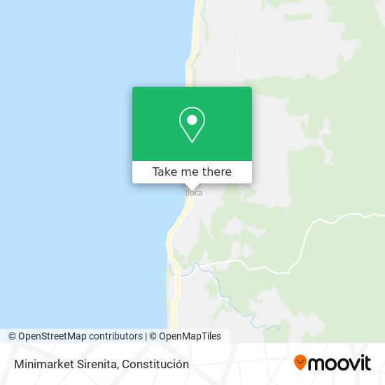Mapa de Minimarket Sirenita