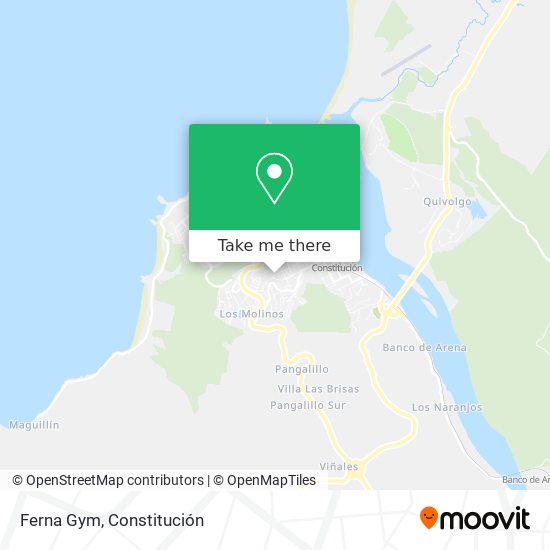 Mapa de Ferna Gym