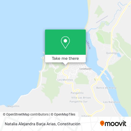 Natalia Alejandra Barja Arias map