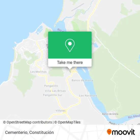 Cementerio map