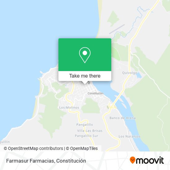 Mapa de Farmasur Farmacias