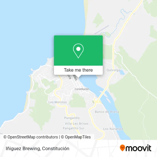 Mapa de Iñiguez Brewing