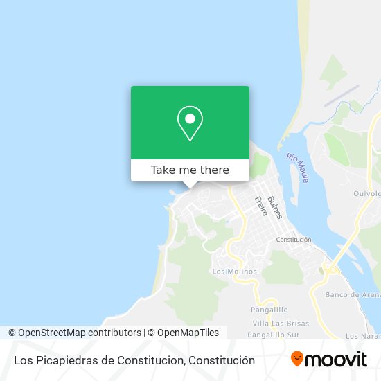 Mapa de Los Picapiedras de Constitucion