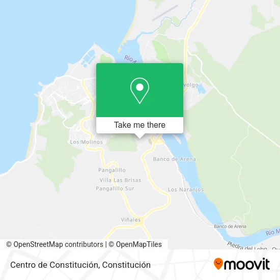 Centro de Constitución map