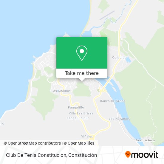 Club De Tenis Constitucion map