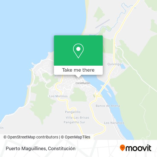 Puerto Maguillines map